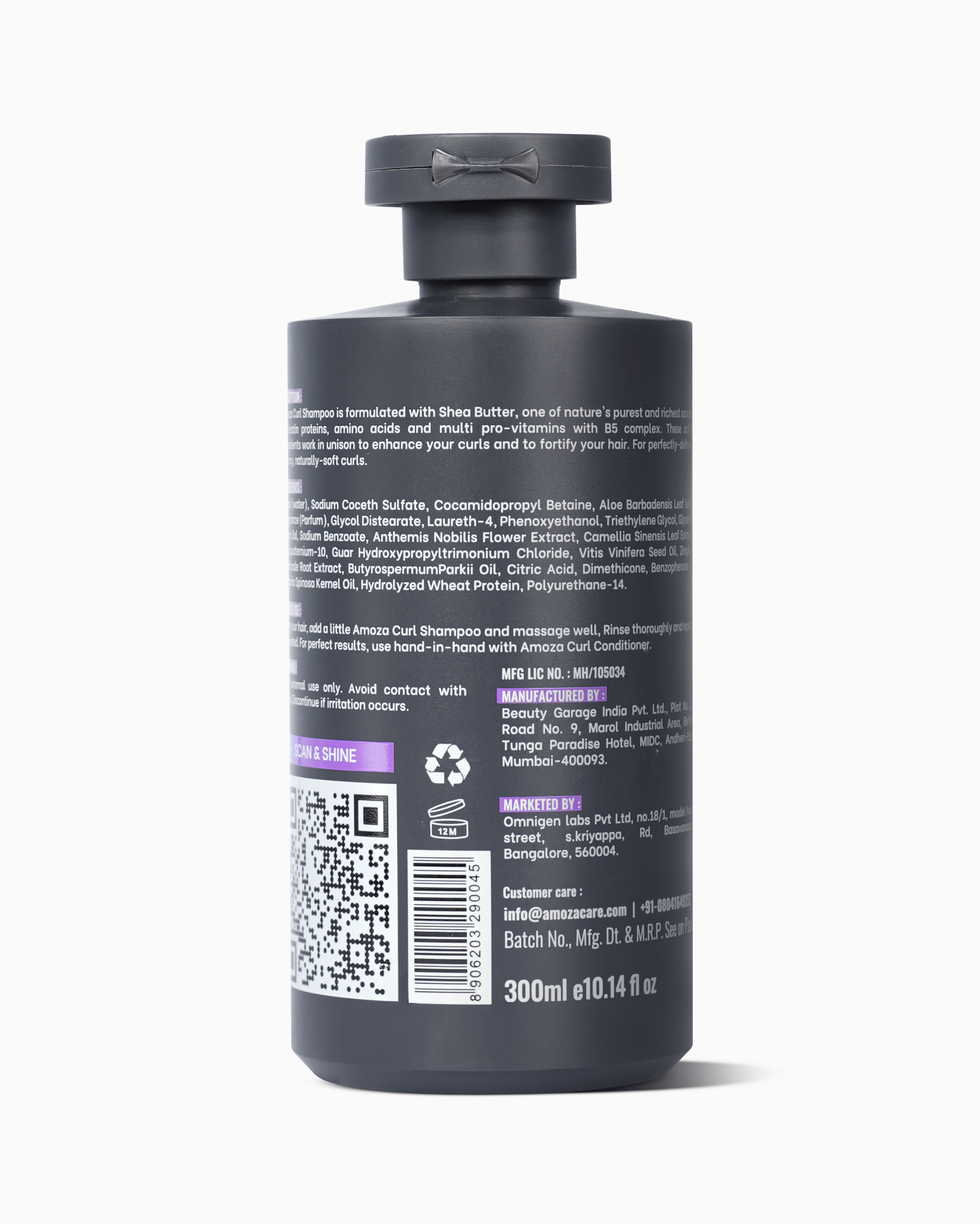 Amoza Shampoo Bounce